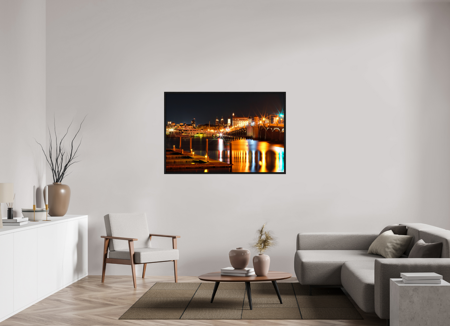 54 x 36″, Color Reflections of the Ancient City