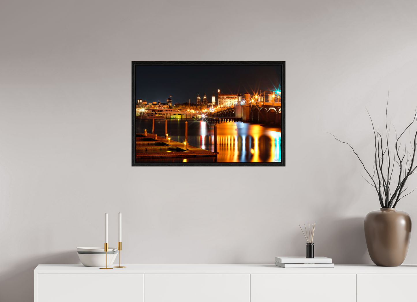 30 x 20″, Color Reflections of the Ancient City