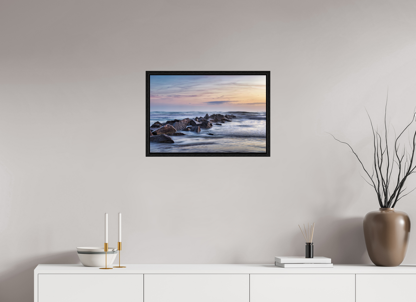 24 x 16″, Color Sentinels at First Tide