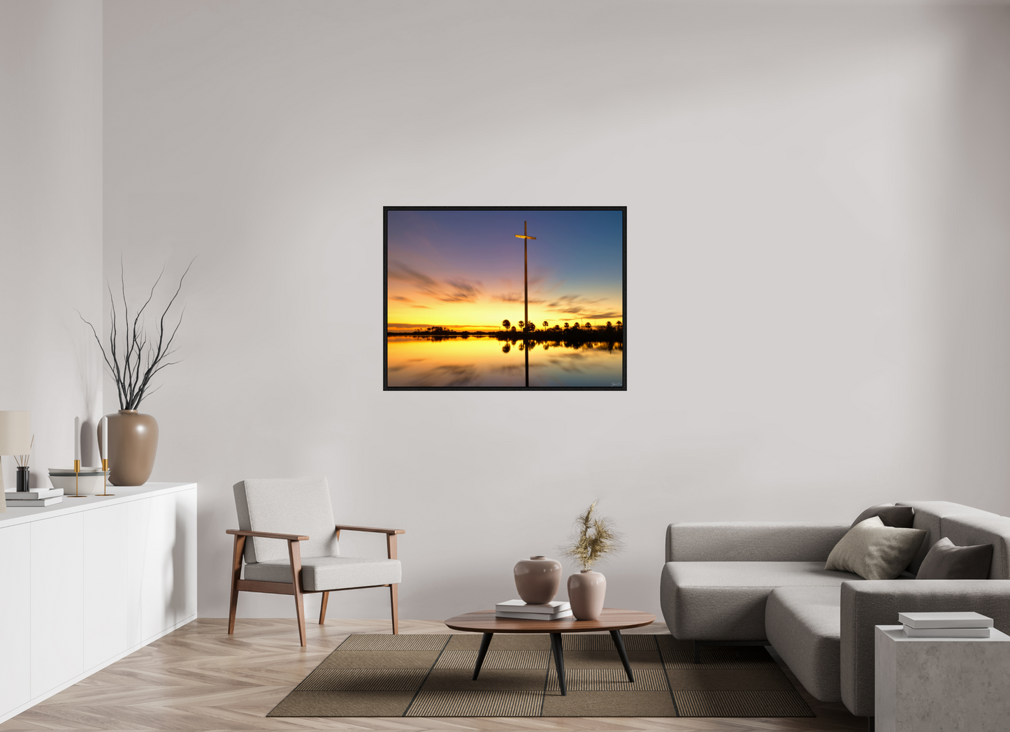 48 x 36″, Color Daybreak at the Great Cross