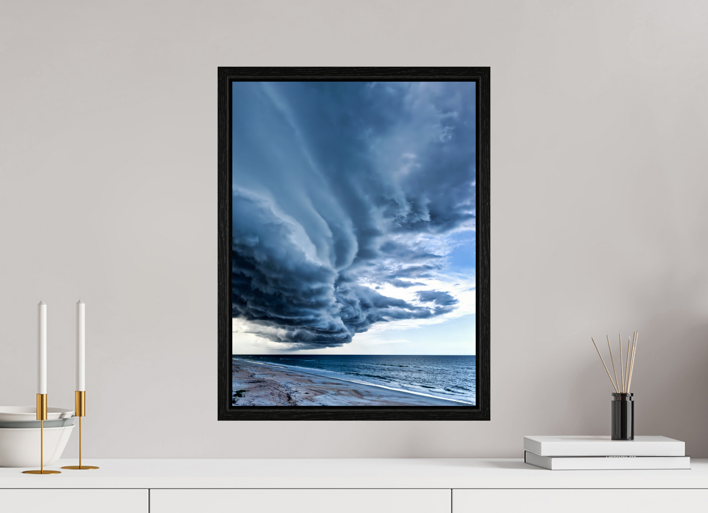 15 x 20″, Floater Frame The Sky's Edge