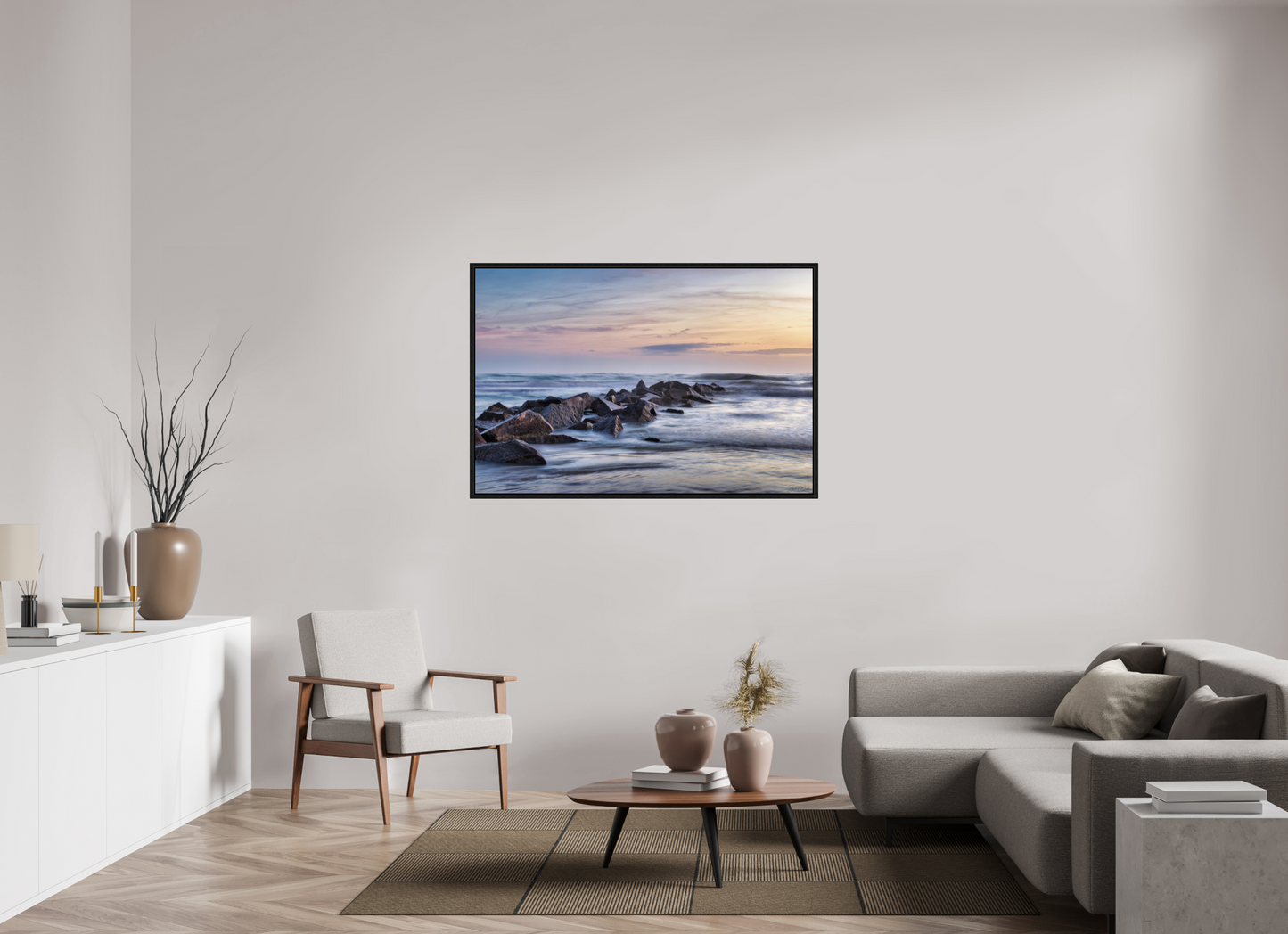 54 x 36″, Color Sentinels at First Tide